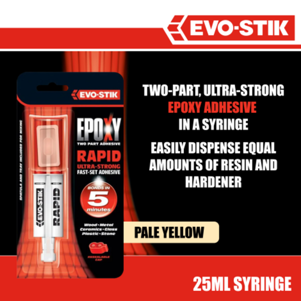evostik uk epoxy rapid syringe product image