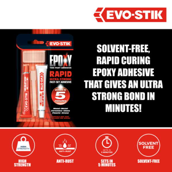 evostik uk epoxy rapid tubes product image