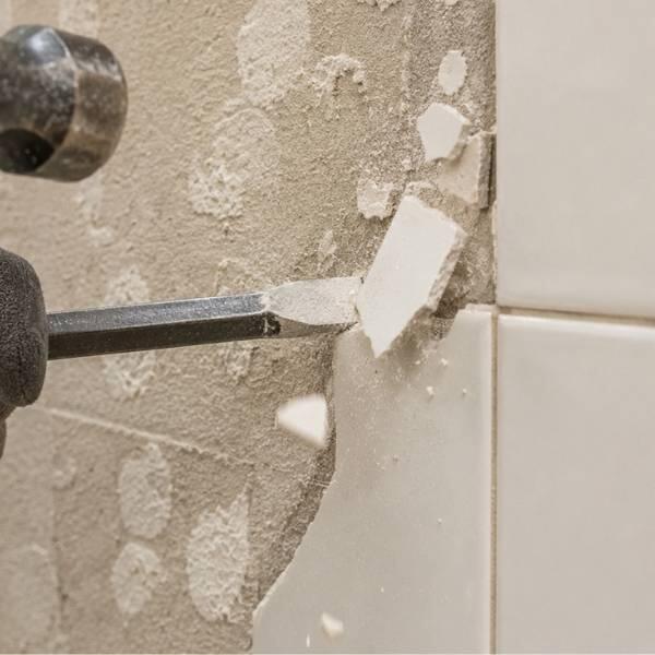 UK How to remove tile adhesive step 2