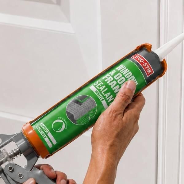UK How to seal a door frame step 2