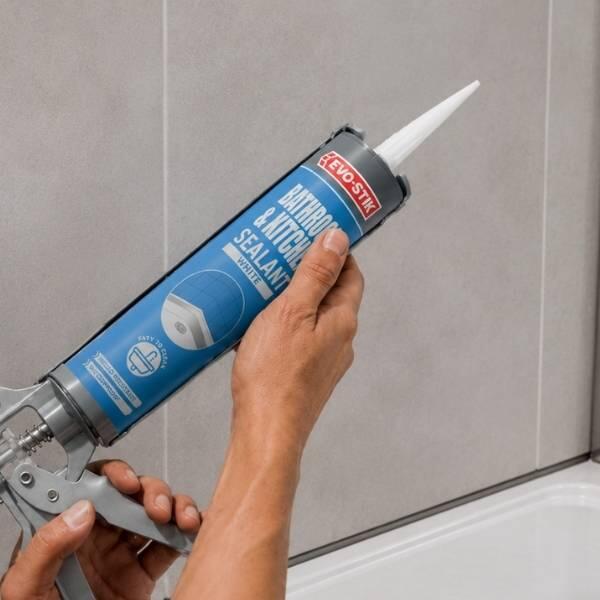 UK How to seal a shower step 3